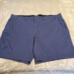 THE FOUNDRY SUPPLY CO MENS 54 AMERICAN NAVY RELAXED COMFORT STRETCH SHORTS CHINO